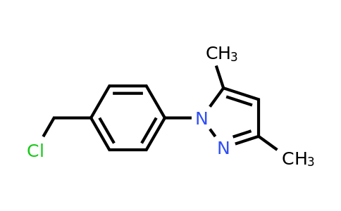 CAS 956508-17-1 | 1-[4-(chloromethyl)phenyl]-3,5-dimethyl-1H-pyrazole