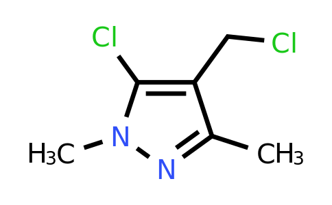 CAS 956571-07-6 | 5-Chloro-4-(chloromethyl)-1,3-dimethyl-1H-pyrazole