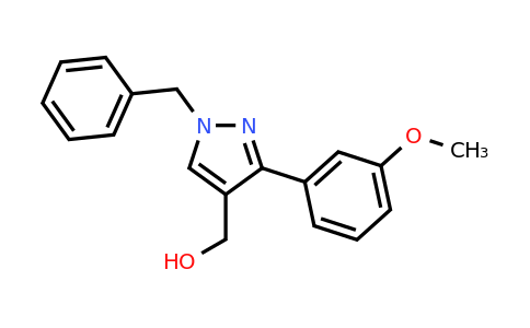 CAS 956573-26-5 | [1-benzyl-3-(3-methoxyphenyl)-1H-pyrazol-4-yl]methanol