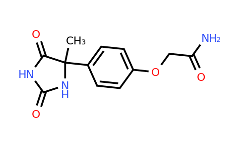 CAS 956574-50-8 | 2-[4-(4-methyl-2,5-dioxoimidazolidin-4-yl)phenoxy]acetamide