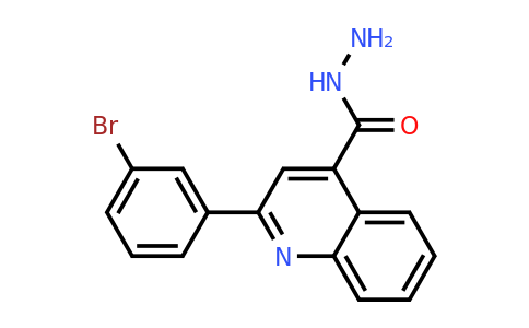 CAS 956576-45-7 | 2-(3-Bromophenyl)quinoline-4-carbohydrazide