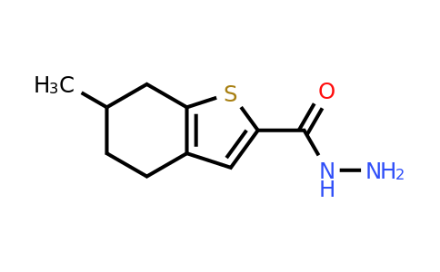 CAS 956576-52-6 | 6-Methyl-4,5,6,7-tetrahydrobenzo[b]thiophene-2-carbohydrazide