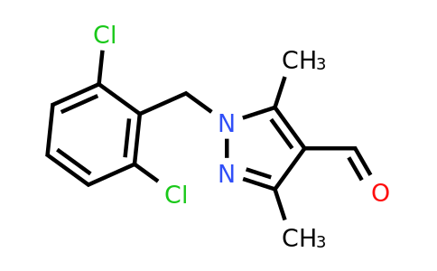 CAS 956714-18-4 | 1-[(2,6-dichlorophenyl)methyl]-3,5-dimethyl-1H-pyrazole-4-carbaldehyde