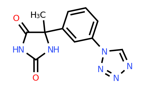 CAS 956726-60-6 | 5-methyl-5-[3-(1H-1,2,3,4-tetrazol-1-yl)phenyl]imidazolidine-2,4-dione