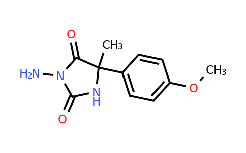 CAS 956738-89-9 | 3-amino-5-(4-methoxyphenyl)-5-methylimidazolidine-2,4-dione
