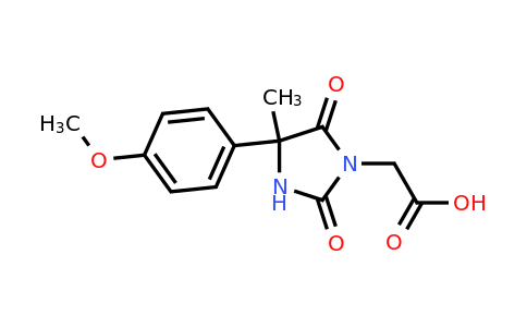 CAS 956742-88-4 | 2-[4-(4-methoxyphenyl)-4-methyl-2,5-dioxoimidazolidin-1-yl]acetic acid