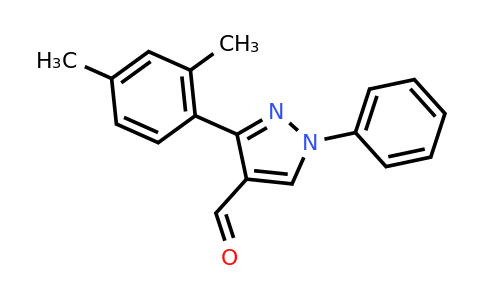 CAS 956744-21-1 | 3-(2,4-dimethylphenyl)-1-phenyl-1H-pyrazole-4-carbaldehyde