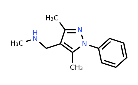 CAS 956757-25-8 | [(3,5-dimethyl-1-phenyl-1H-pyrazol-4-yl)methyl](methyl)amine