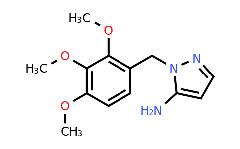 CAS 956780-52-2 | 1-[(2,3,4-trimethoxyphenyl)methyl]-1H-pyrazol-5-amine