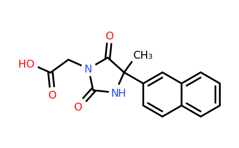 CAS 956796-07-9 | 2-[4-methyl-4-(naphthalen-2-yl)-2,5-dioxoimidazolidin-1-yl]acetic acid