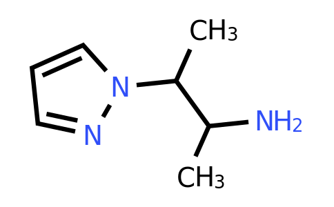 CAS 956805-00-8 | 3-(1H-Pyrazol-1-yl)butan-2-amine