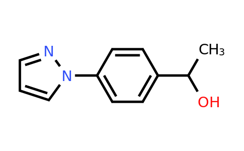 CAS 956806-16-9 | 1-[4-(1H-pyrazol-1-yl)phenyl]ethan-1-ol