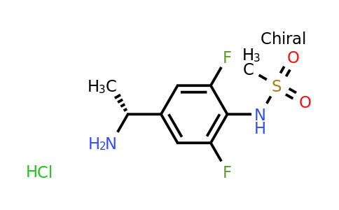 CAS 956901-23-8 | (R)-N-(4-(1-aminoethyl)-2,6-difluorophenyl)methanesulfonamide hydrochloride