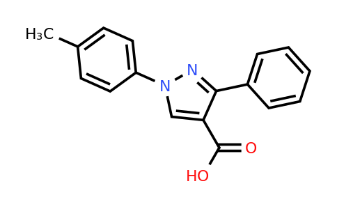 CAS 956984-60-4 | 1-(4-methylphenyl)-3-phenyl-1H-pyrazole-4-carboxylic acid