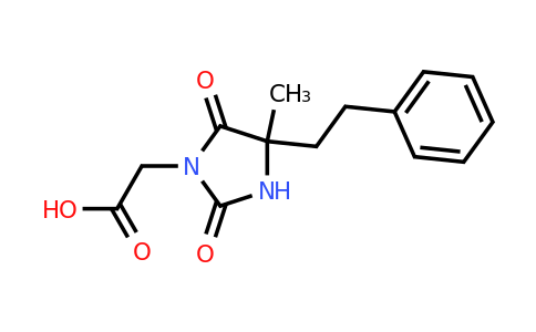 CAS 956986-31-5 | 2-[4-methyl-2,5-dioxo-4-(2-phenylethyl)imidazolidin-1-yl]acetic acid