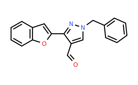 CAS 956986-58-6 | 3-(1-benzofuran-2-yl)-1-benzyl-1H-pyrazole-4-carbaldehyde
