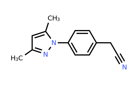 CAS 956986-59-7 | 2-[4-(3,5-dimethyl-1H-pyrazol-1-yl)phenyl]acetonitrile