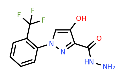 CAS 957014-21-0 | 4-hydroxy-1-[2-(trifluoromethyl)phenyl]-1H-pyrazole-3-carbohydrazide
