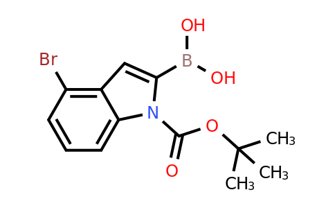 CAS 957034-29-6 | 1-BOC-4-Bromo-indole-2-boronic acid