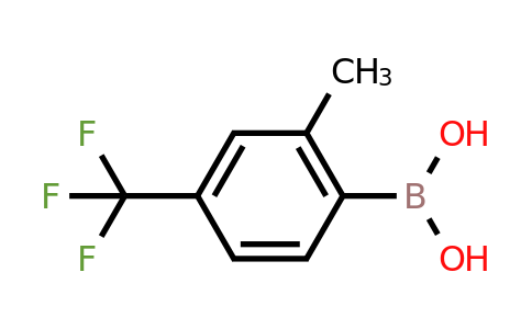 CAS 957034-45-6 | 2-Methyl-4-(trifluoromethyl)phenylboronic acid