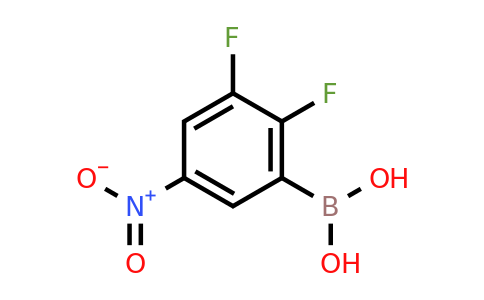 CAS 957060-82-1 | 2,3-Difluoro-5-nitrophenylboronic acid
