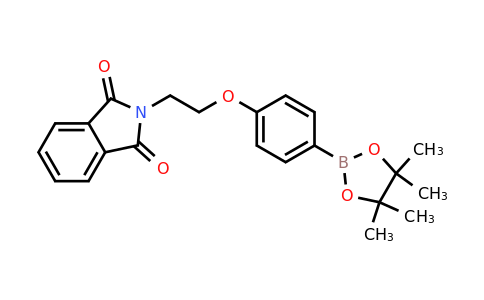 CAS 957061-09-5 | 2-(2-(4-(4,4,5,5-Tetramethyl-1,3,2-dioxaborolan-2-yl)phenoxy)ethyl)isoindoline-1,3-dione