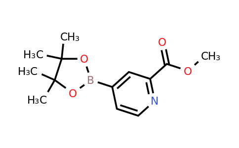 CAS 957062-72-5 | Methyl 4-(4,4,5,5-tetramethyl-1,3,2-dioxaborolan-2-YL)picolinate
