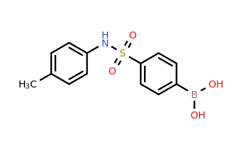 CAS 957062-88-3 | (4-(N-(p-Tolyl)sulfamoyl)phenyl)boronic acid