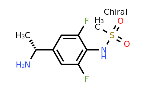 CAS 957103-01-4 | N-{4-[(1R)-1-aminoethyl]-2,6-difluorophenyl}methanesulfonamide