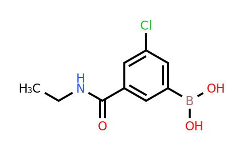CAS 957120-49-9 | (3-Chloro-5-(ethylcarbamoyl)phenyl)boronic acid
