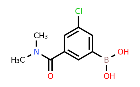CAS 957120-57-9 | (3-Chloro-5-(dimethylcarbamoyl)phenyl)boronic acid