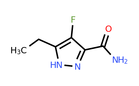 CAS 957129-52-1 | 5-ethyl-4-fluoro-1H-pyrazole-3-carboxamide