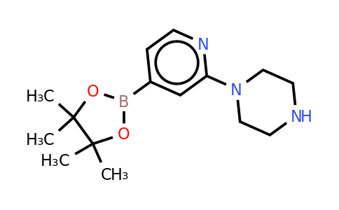 CAS 957198-31-1 | 2-(Piperazin-1-YL)pyridine-4-boronic acid, pinacol ester