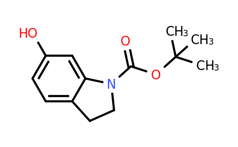 CAS 957204-30-7 | tert-Butyl 6-hydroxyindoline-1-carboxylate