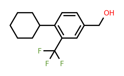 CAS 957205-23-1 | [4-cyclohexyl-3-(trifluoromethyl)phenyl]methanol