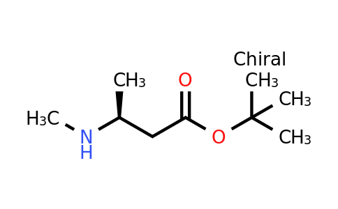 CAS 957230-07-8 | (S)-tert-Butyl 3-(methylamino)butanoate