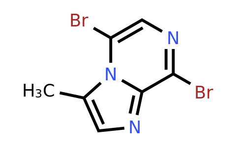 CAS 957345-00-5 | 5,8-dibromo-3-methylimidazo[1,2-a]pyrazine