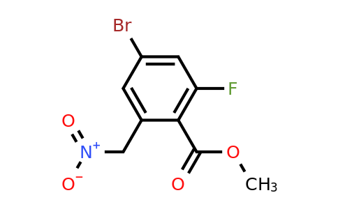 CAS 957346-35-9 | Methyl 4-bromo-2-fluoro-6-(nitromethyl)benzoate