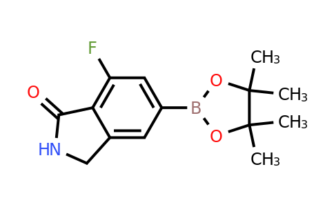 CAS 957346-40-6 | 7-fluoro-1-oxoisoindoline-5-boronic acid pinacol ester