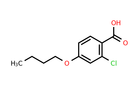 CAS 95736-31-5 | 4-butoxy-2-chlorobenzoic acid