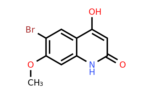 CAS 957475-62-6 | 6-Bromo-4-hydroxy-7-methoxyquinolin-2(1H)-one