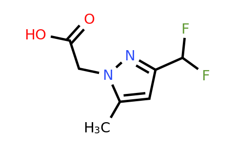 CAS 957487-29-5 | 2-(3-(Difluoromethyl)-5-methyl-1H-pyrazol-1-yl)acetic acid