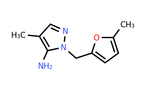 CAS 957513-32-5 | 4-Methyl-1-((5-methylfuran-2-yl)methyl)-1H-pyrazol-5-amine