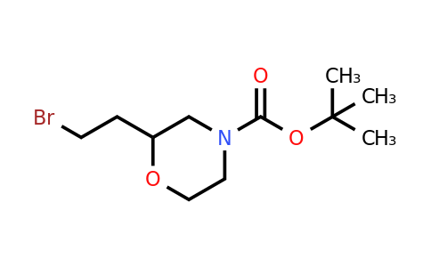 CAS 958026-64-7 | tert-butyl 2-(2-bromoethyl)morpholine-4-carboxylate