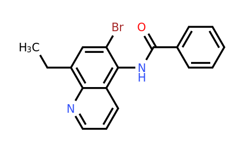 CAS 95813-71-1 | N-(6-Bromo-8-ethylquinolin-5-yl)benzamide