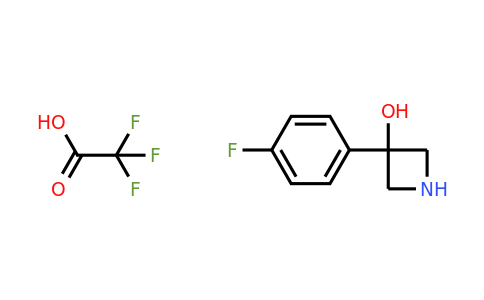 CAS 958297-40-0 | 3-(4-fluorophenyl)azetidin-3-ol; trifluoroacetic acid