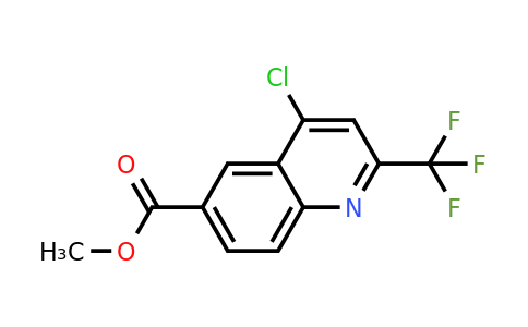 CAS 958332-63-3 | Methyl 4-chloro-2-(trifluoromethyl)quinoline-6-carboxylate