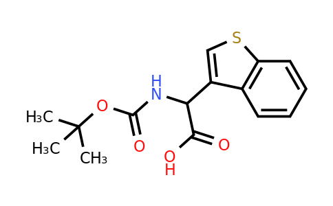 CAS 95834-98-3 | Benzo[B]thiophen-3-YL-tert-butoxycarbonylamino-acetic acid