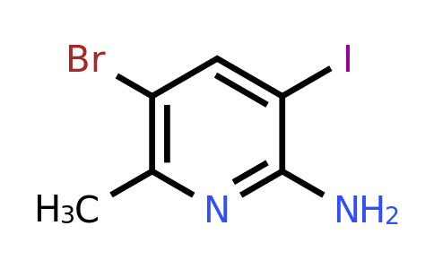 CAS 958357-86-3 | 5-bromo-3-iodo-6-methylpyridin-2-amine