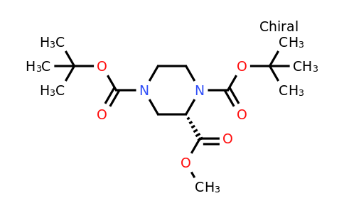 CAS 958635-19-3 | (S)-1,4-Di-tert-butyl 2-methyl piperazine-1,2,4-tricarboxylate